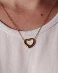 collier petit coeur